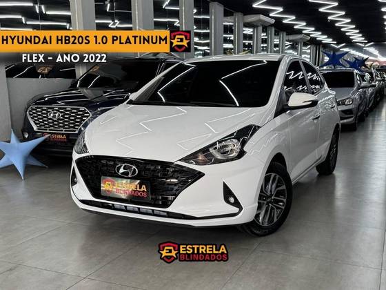 HYUNDAI HB20S 1.0 TGDI FLEX PLATINUM PLUS AUTOMÁTICO